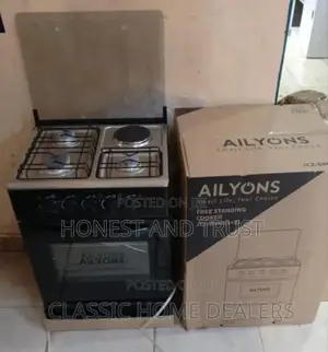 60 by 60 Standing Cooker 3+1 Ailyons