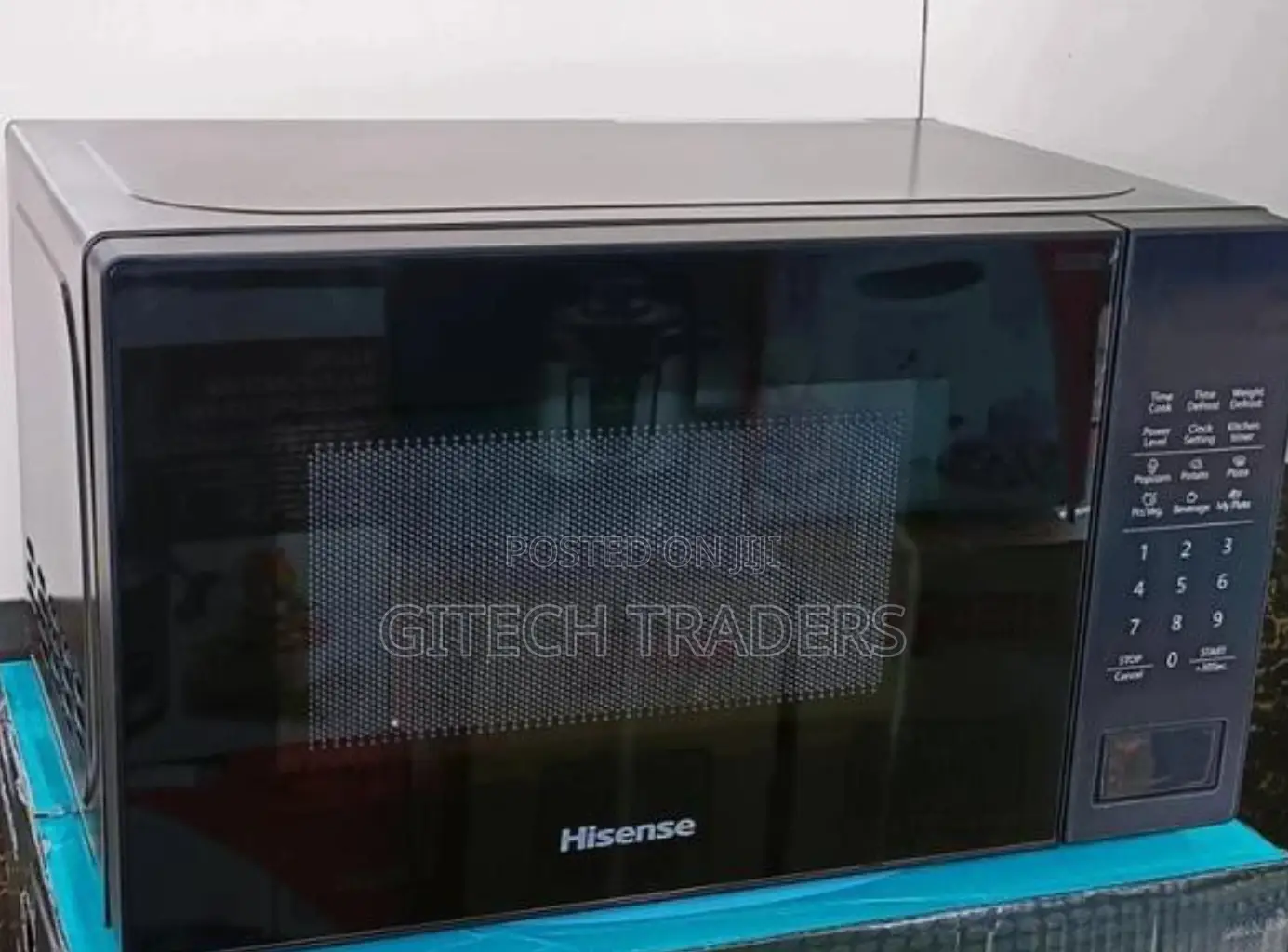 Silver Hisense Digital Microwave