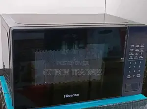Silver Hisense Digital Microwave