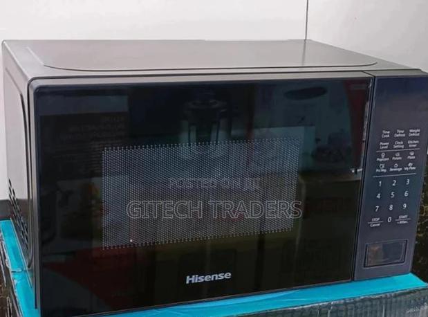 Silver Hisense Digital Microwave