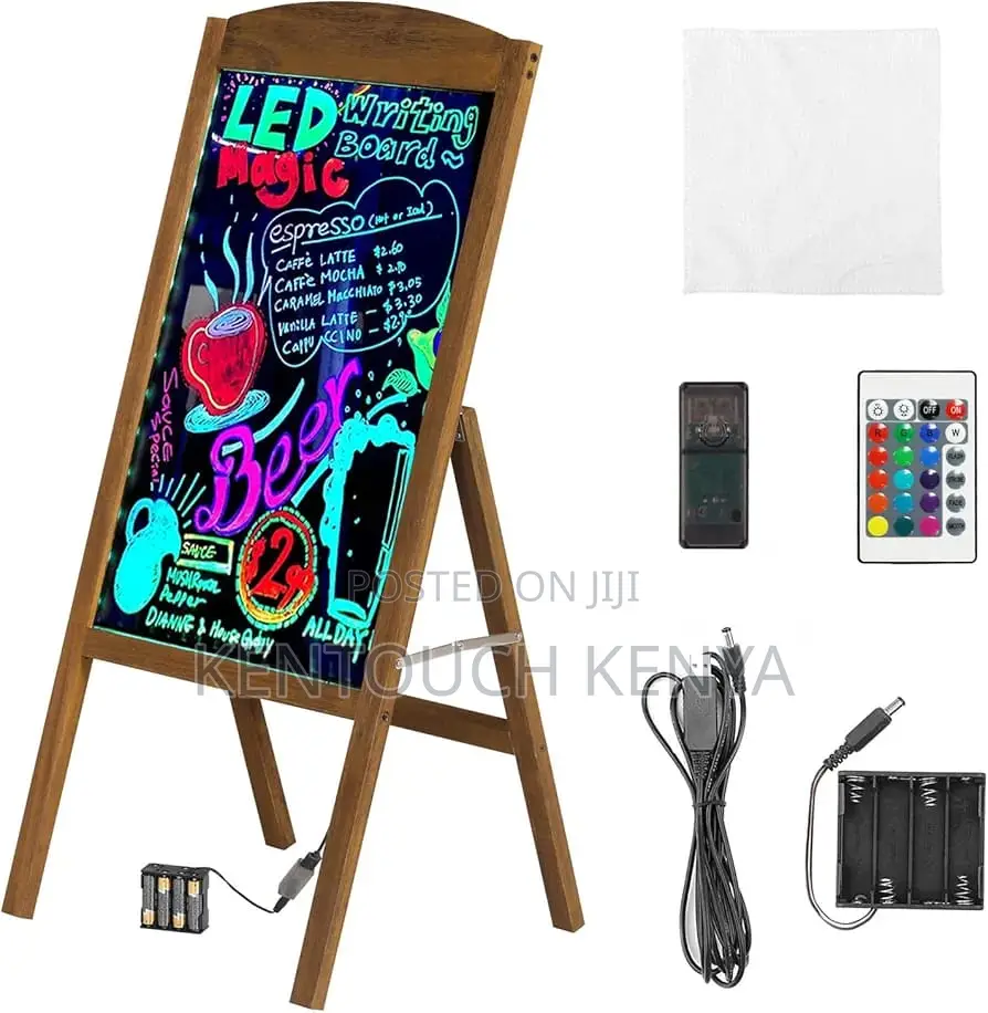Led Writing Advertisement Board Electric Fluorescent Light