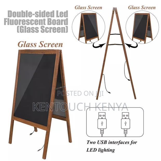 Led Writing Advertisement Board Electric Fluorescent Light - thumbnail 2