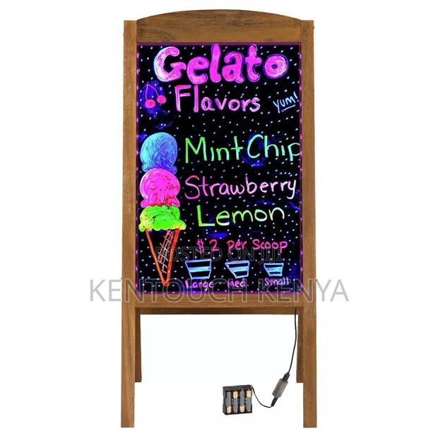 Led Writing Advertisement Board Electric Fluorescent Light - thumbnail 5