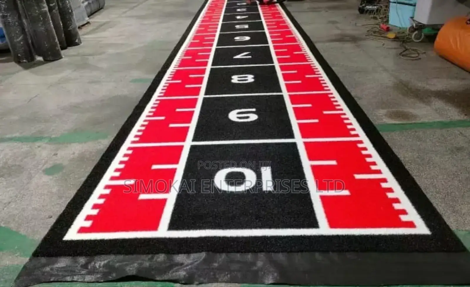 Artificial Marked Turf Gym Grass