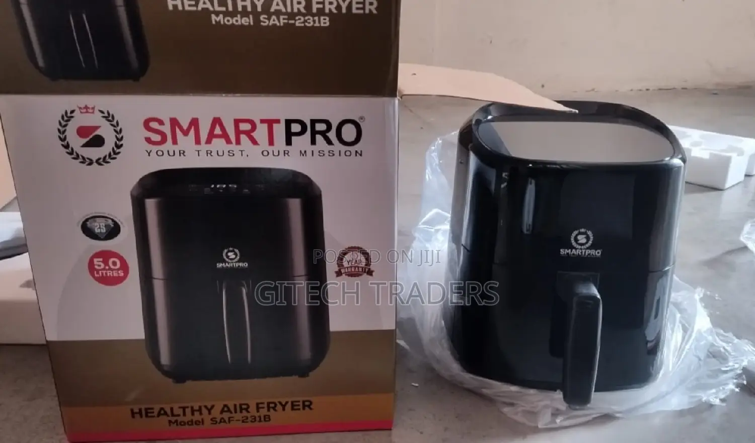 5 Litres Smart Pro Digital Air Fryer