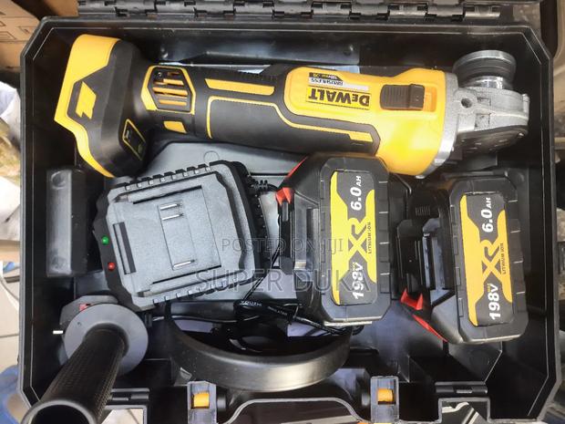 Dewalt 198V Cordless Angle Grinder.