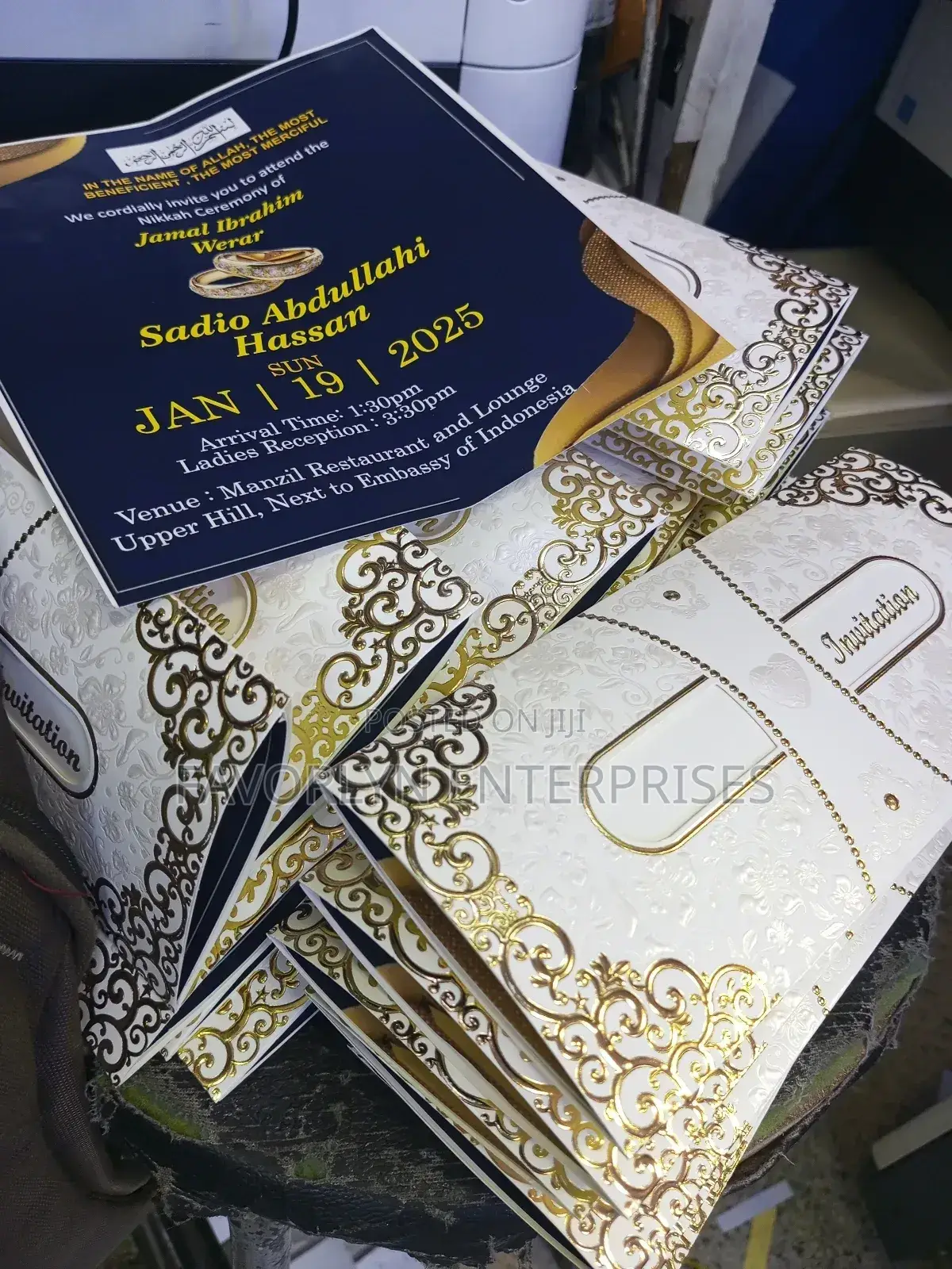 Muslims Wedding Cards