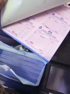 A4 Size Triplicate Receipts