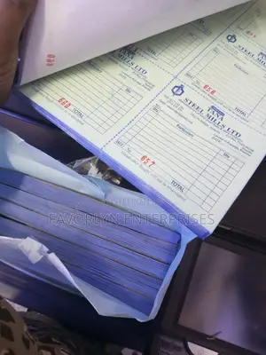 A4 Size Triplicate Receipts