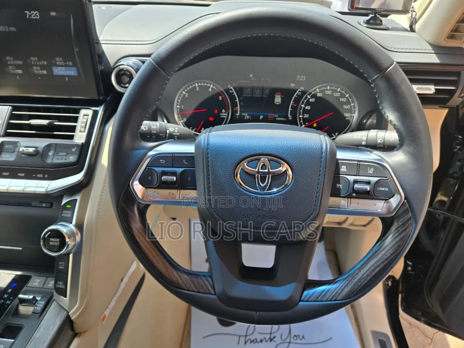 Toyota Land Cruiser 2023 Black