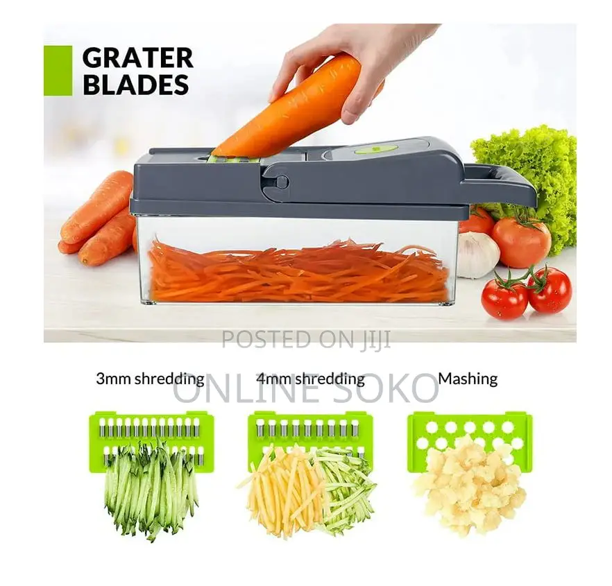 14/16-in-1 Multifunctional Vegetable Chopper, Dicer Slicer