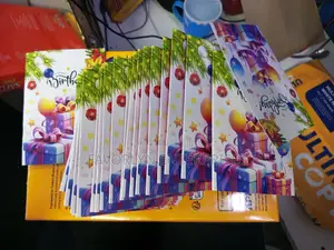 A5 Size Laminated Birthday Card