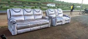 5 Seater Semi Recliner Sofa