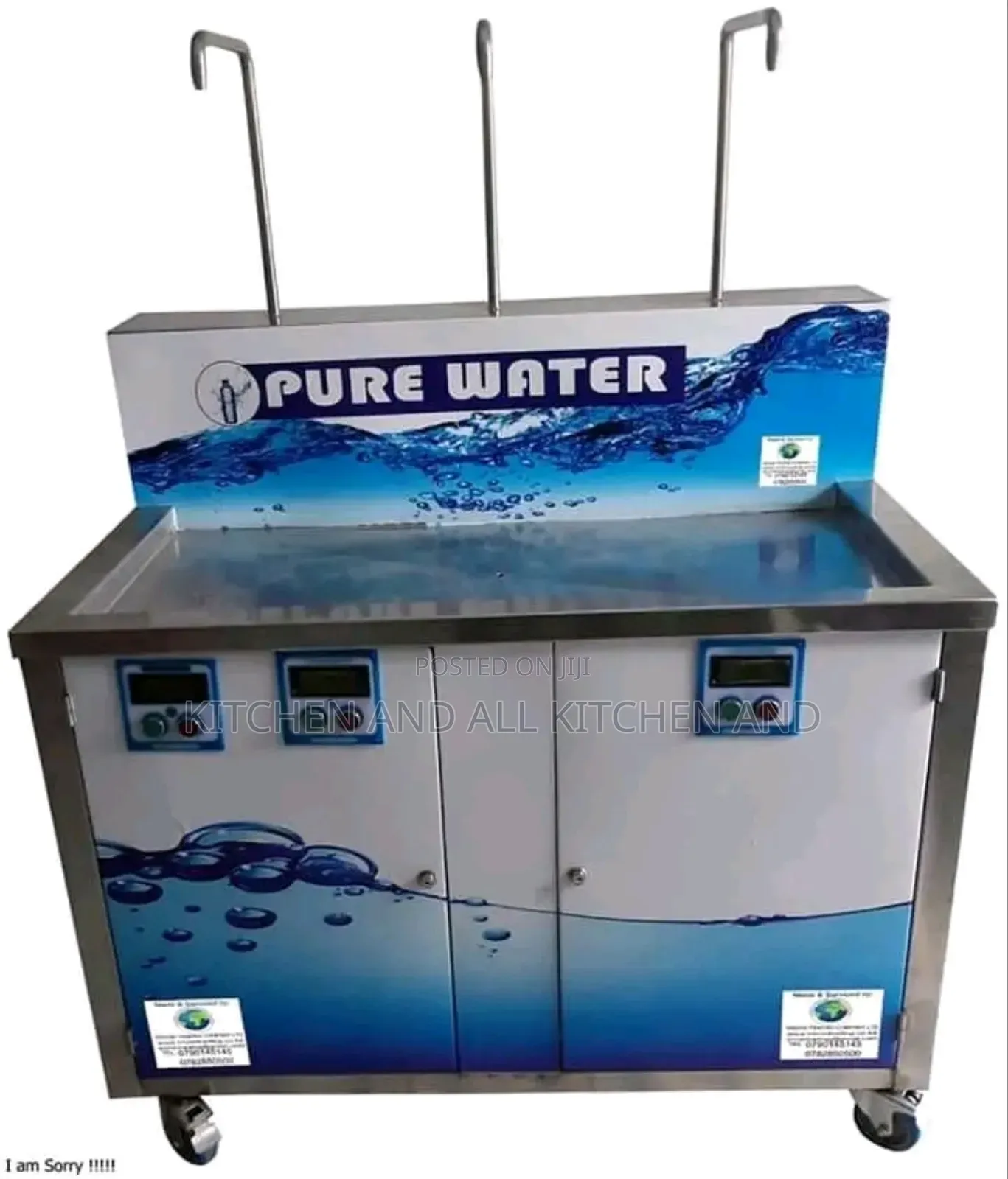 Coin Operated Water Vending Machine