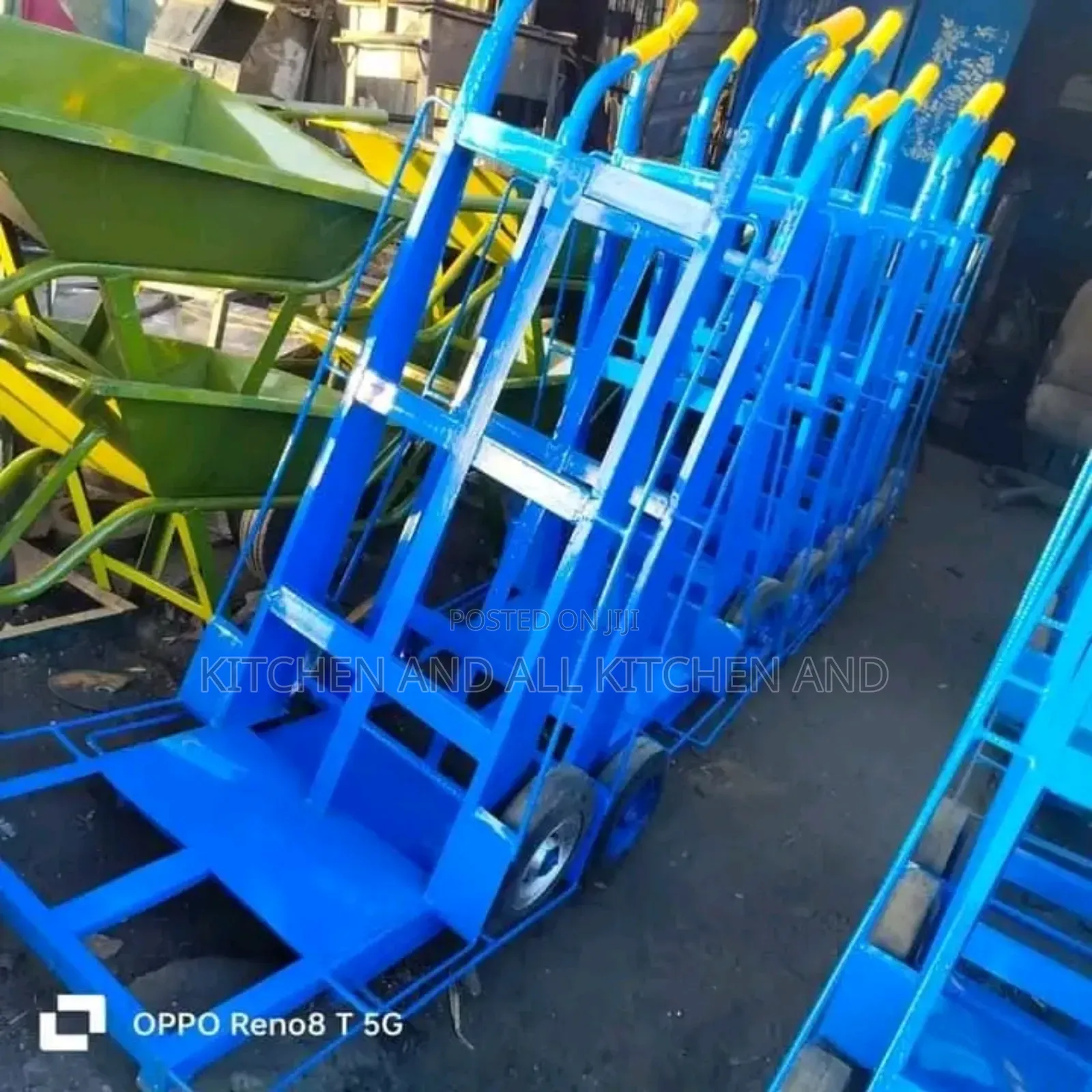 Heavy Metal Luggage Trolley 