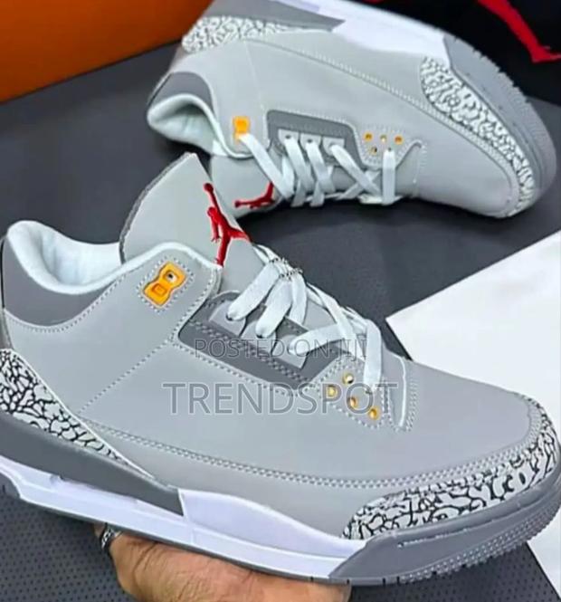 Jordan 3 Cool Grey 
Quality 
Size 40-45
 at 3100
