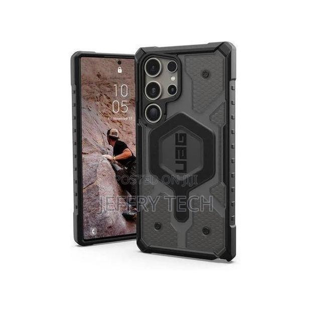 UAG Pathfinder Clear Ash Case for Samsung Galaxy S24 Ultra –