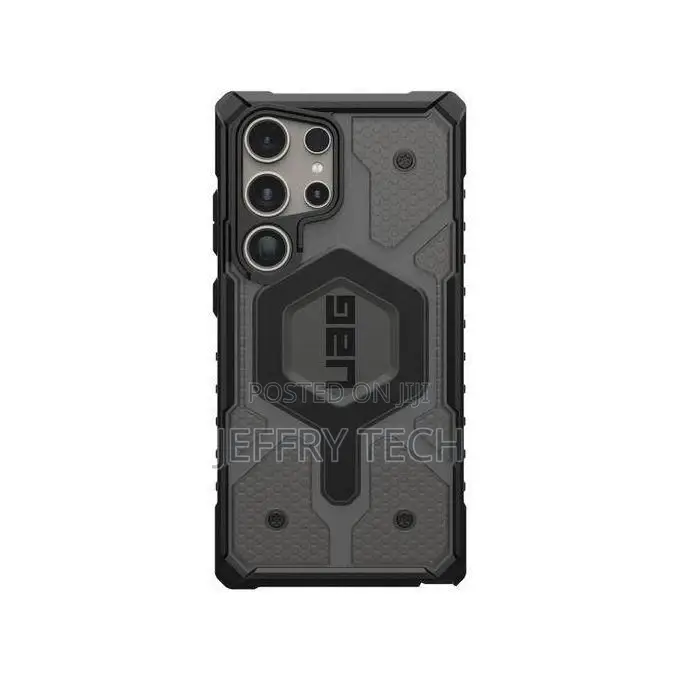 UAG Pathfinder Clear Ash Case for Samsung Galaxy S24 Ultra –
