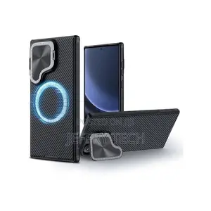 Nilkin Galaxy S24 Ultra Magnetic Case With Kickstand,Camsk)
