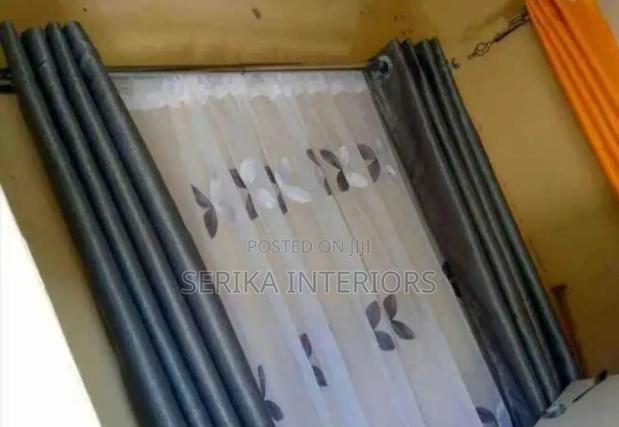 Grey Curtains and Sheers