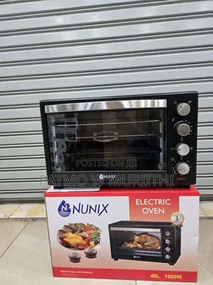 Oven, Nunix 40L Electric Oven ,Bake Grill, and Rottiserie