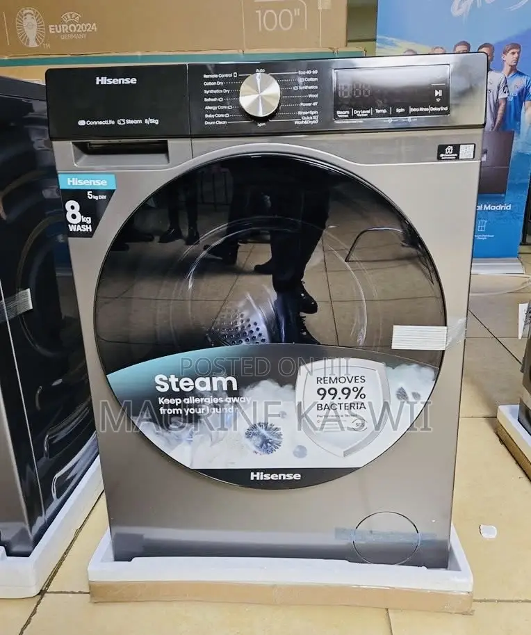 Hisense 8/5kg Washer Dryer Wd3q8043bt