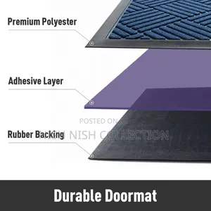 High Quality Non-Slip Wear Resistant Rubber Doormat