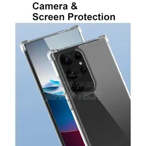 Transparent Hard Back PC+TPU Case for Samsung Gala