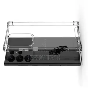 Transparent Hard Back PC+TPU Case for Samsung Gala