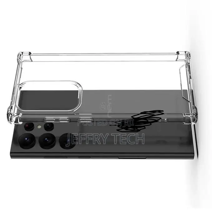 Transparent Hard Back PC+TPU Case for Samsung Gala