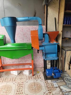 Motor Driven Maize Huller Equipment - main view