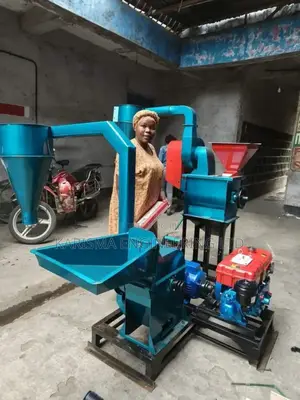 Electric Motor and Diesel Combined Huller and Posho Mill