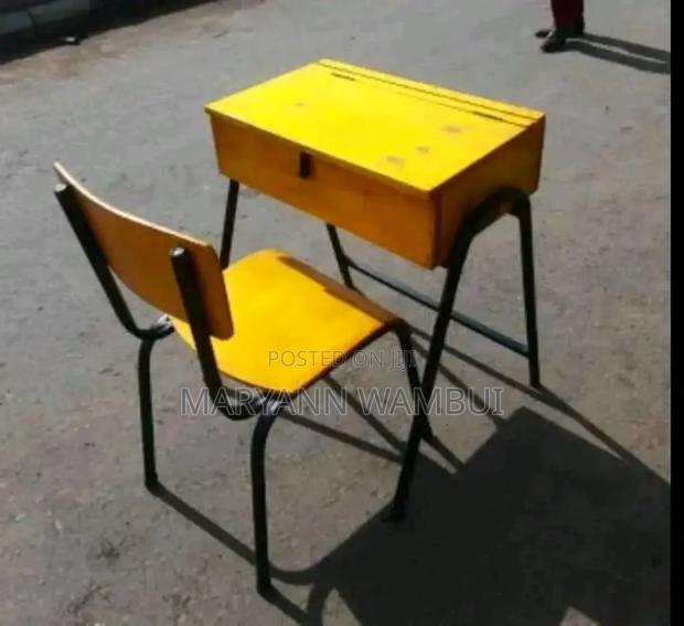 School Lockers and Chair
