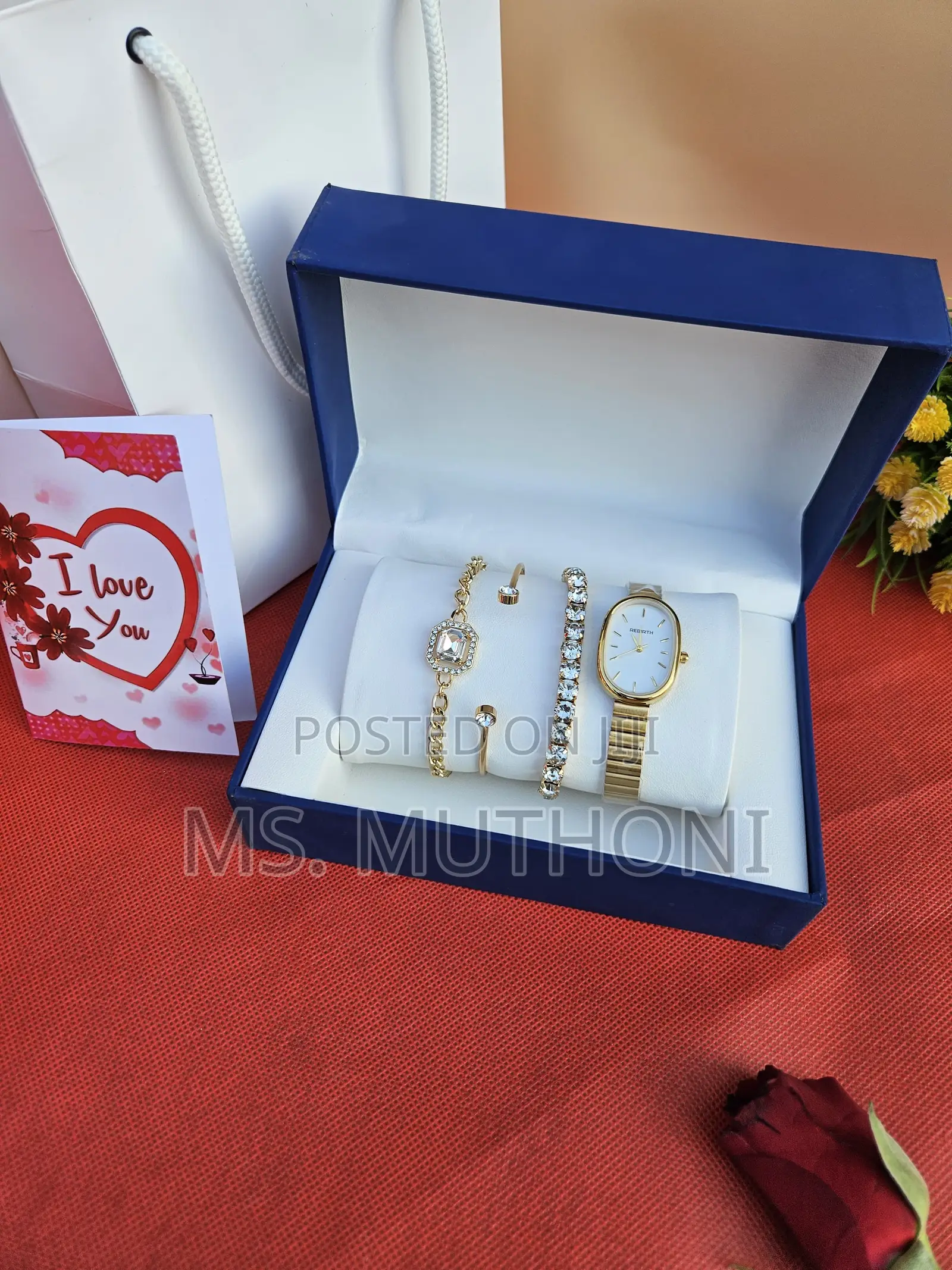 Watch X Bracelet Gift Set ( Valentines/Birthday) for Ladies