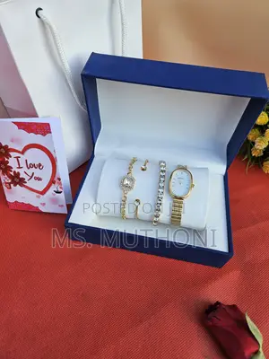Watch X Bracelet Gift Set ( Valentines/Birthday) for Ladies