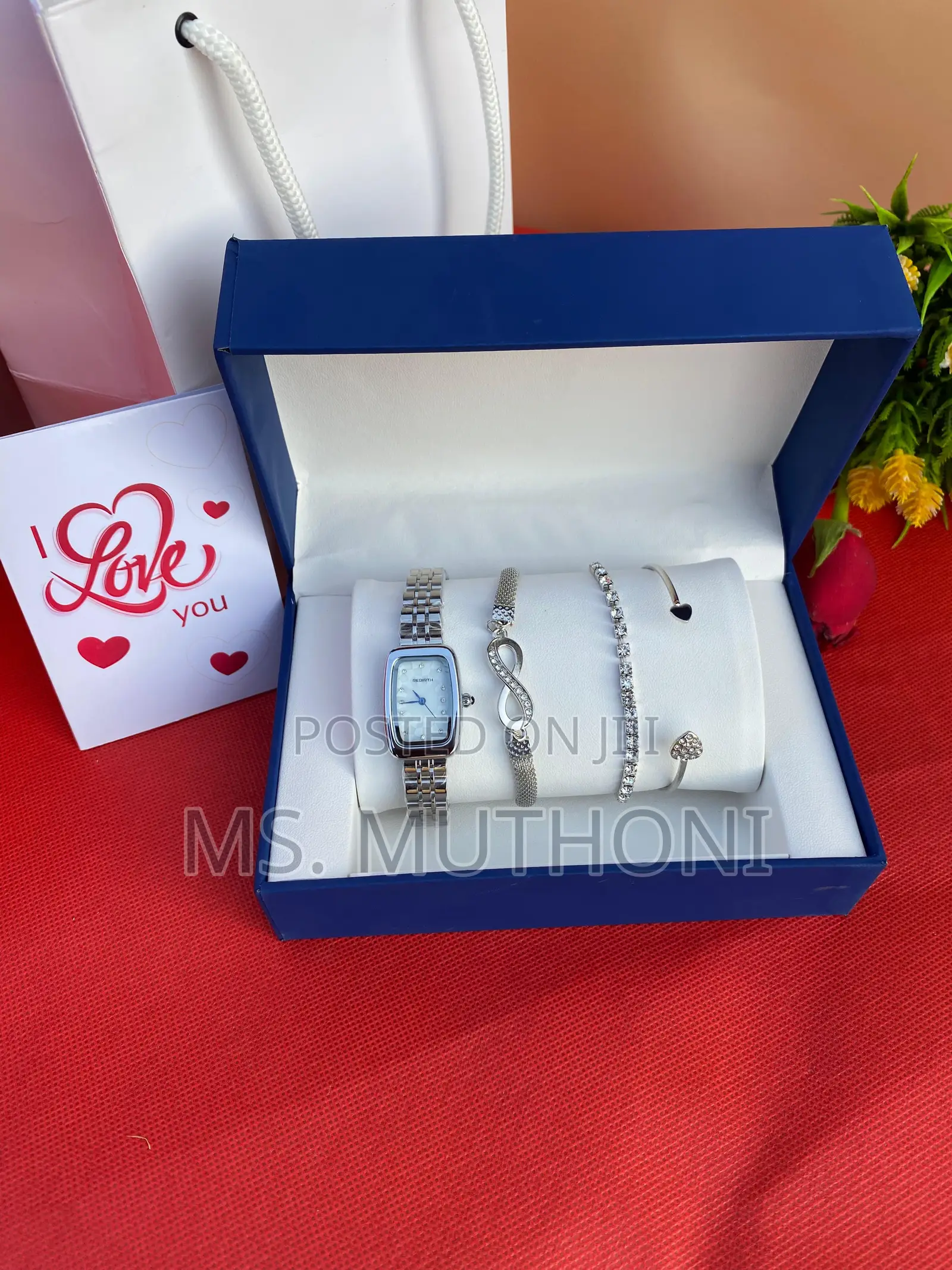Watch X Bracelet Gift Set ( Valentines/Birthday) for Ladies