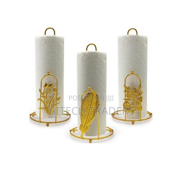 Brand New Gold Serviette Holder