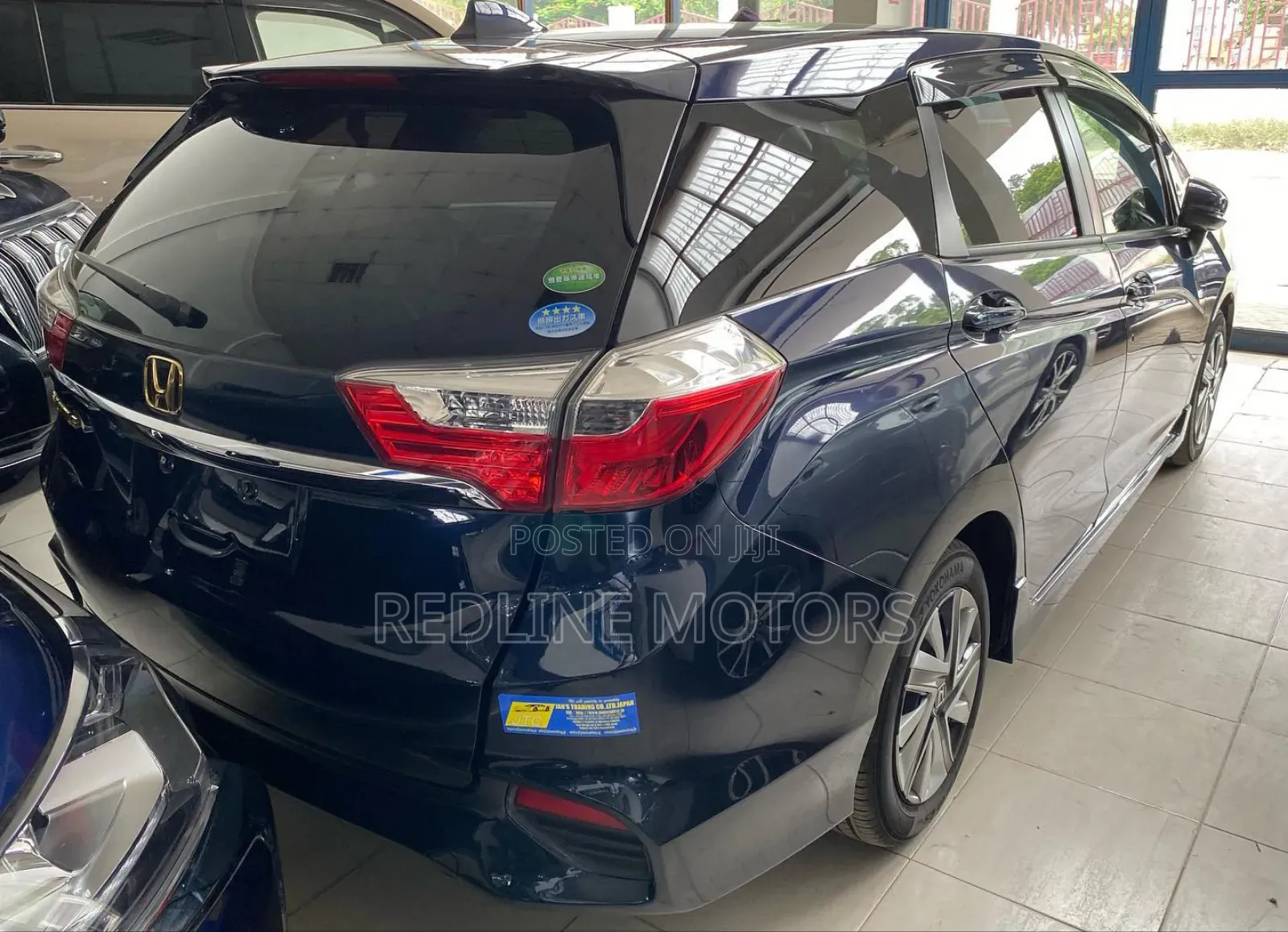 Honda Fit Shuttle 2017 Blue