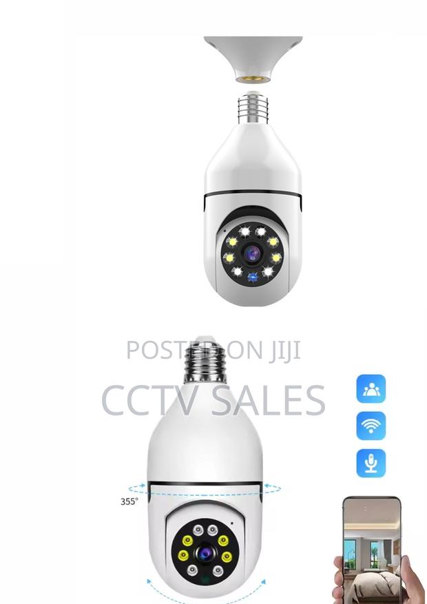 New 2025 Wifi Camera Bulb Type - main view