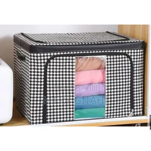 *Checked Multipurpose Storage Box*