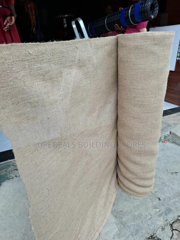 Woven Jute Hessian Burlap Cloth/Jute Fabric