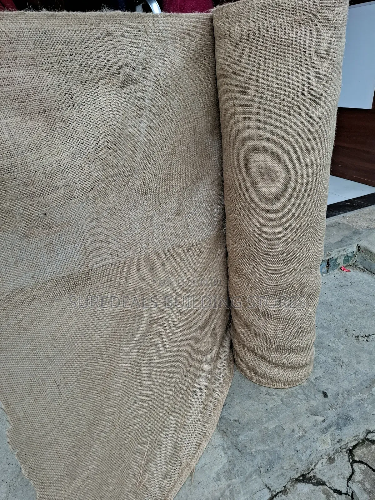 Woven Jute Hessian Burlap Cloth/Jute Fabric