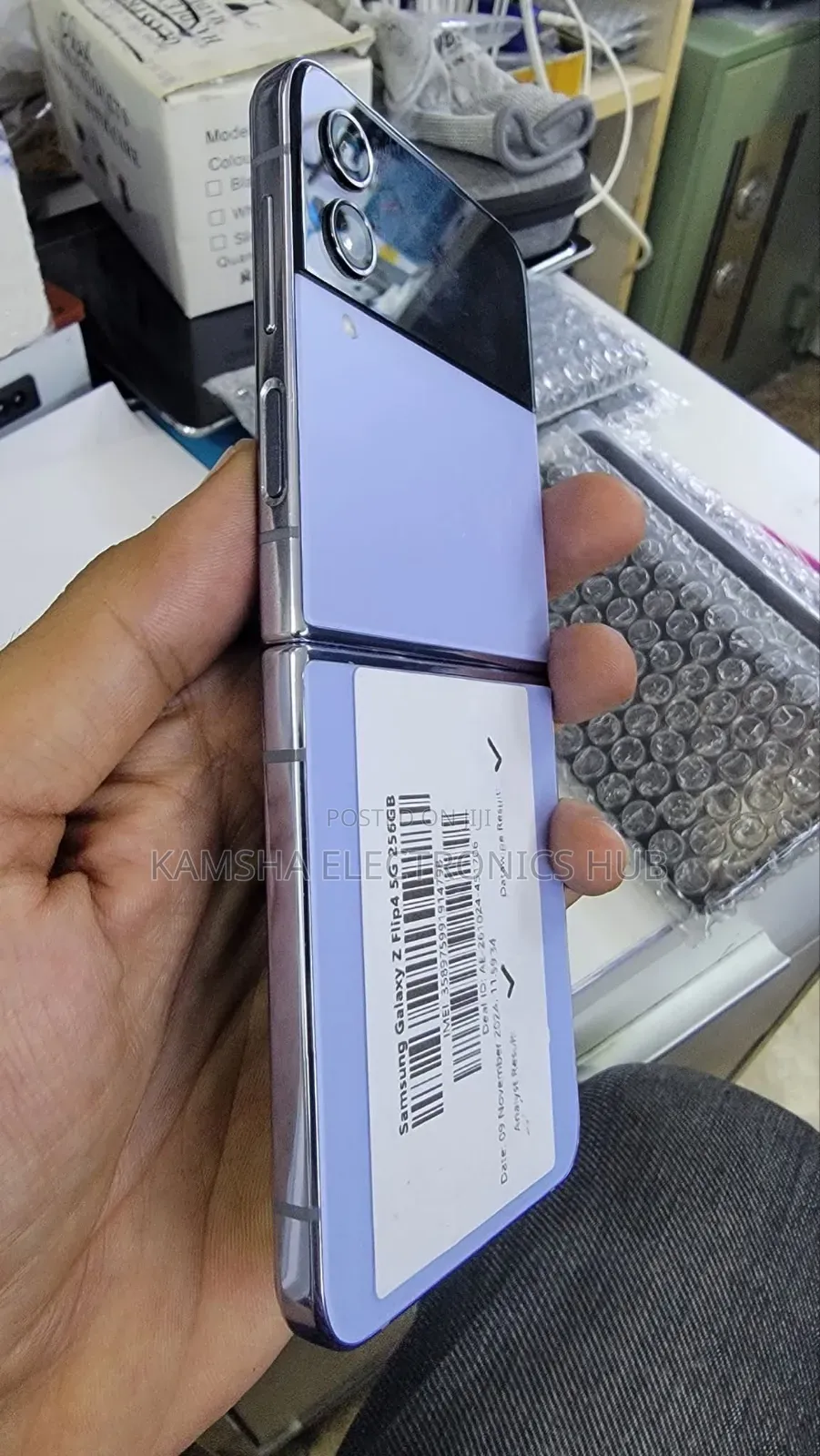 New Samsung Galaxy Z Flip4 512 GB Purple