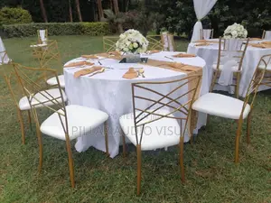 Round Table Dressed,Hire Seats Tents, Center Pieces, Chair