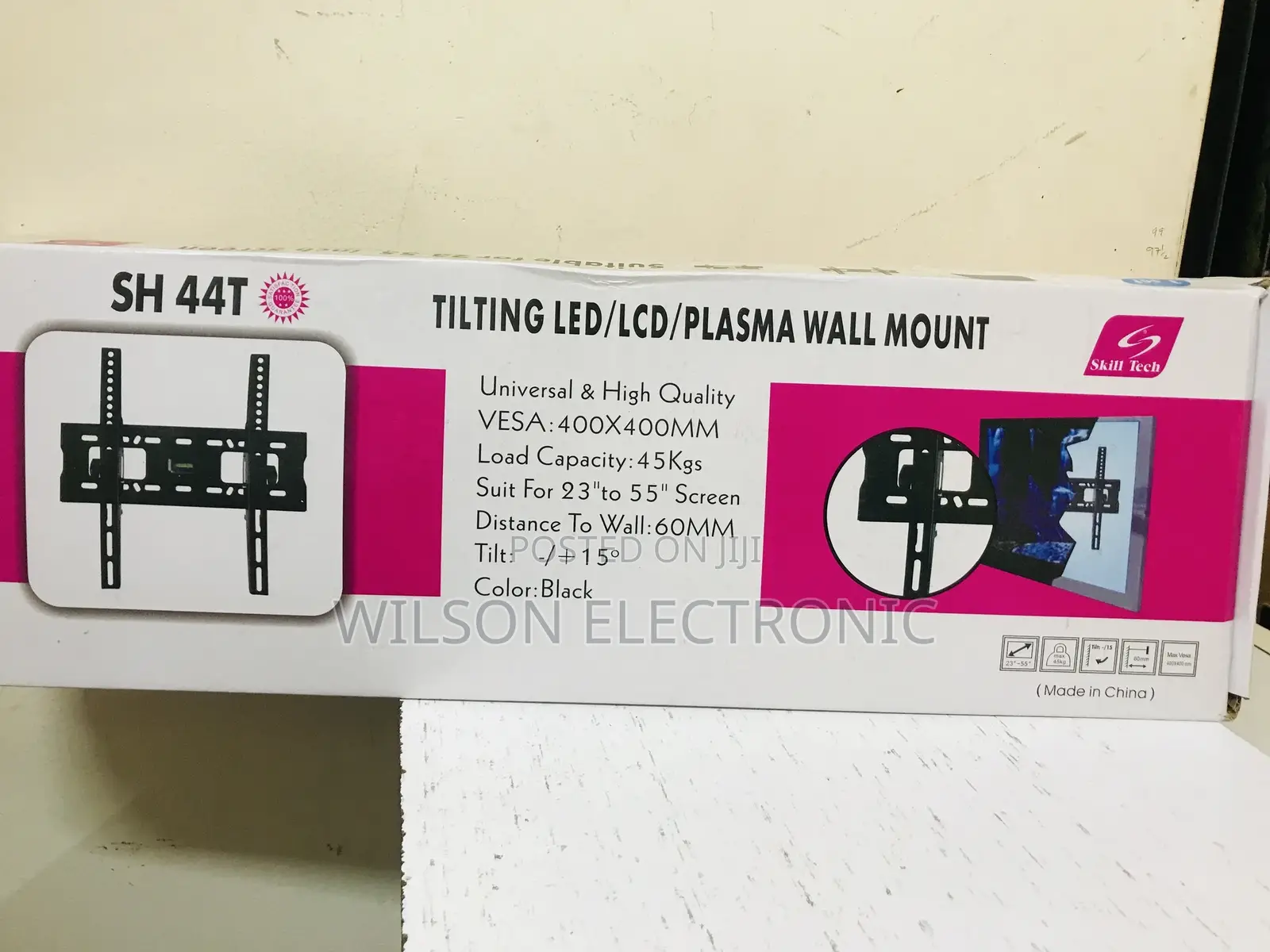 Tilting Plasmatv Wall Mount. 23”-55” Inches