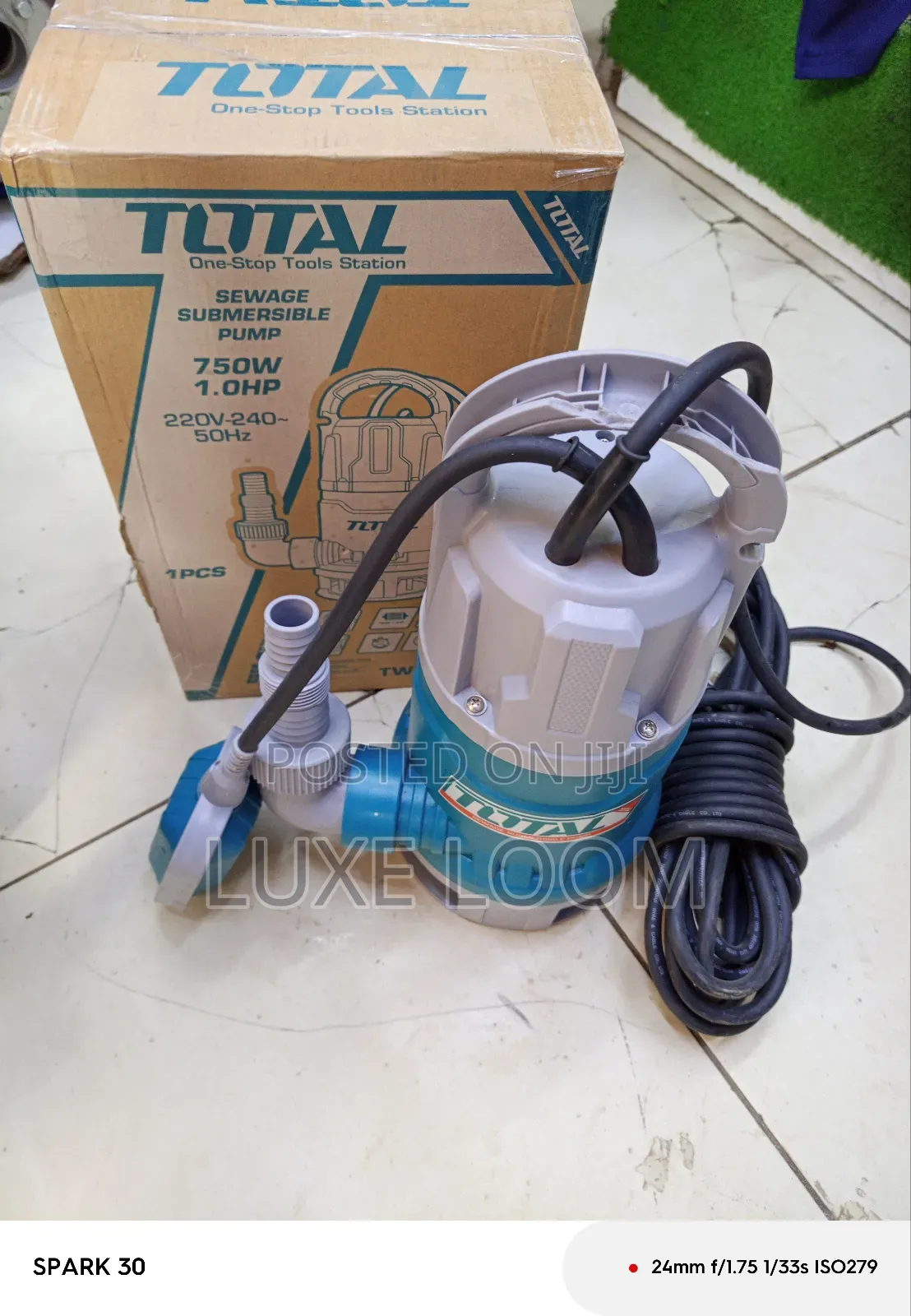 Total Sewage Submersible Pump 1hp