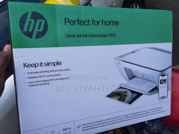 Hp Deskjet 2875 Print Scan Copy Wireless Bluetooth Printer - main view