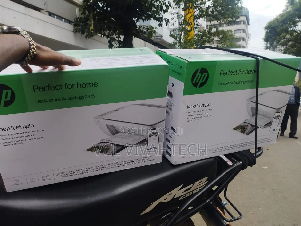 Hp Deskjet 2875 Print Scan Copy Wireless Bluetooth Printer