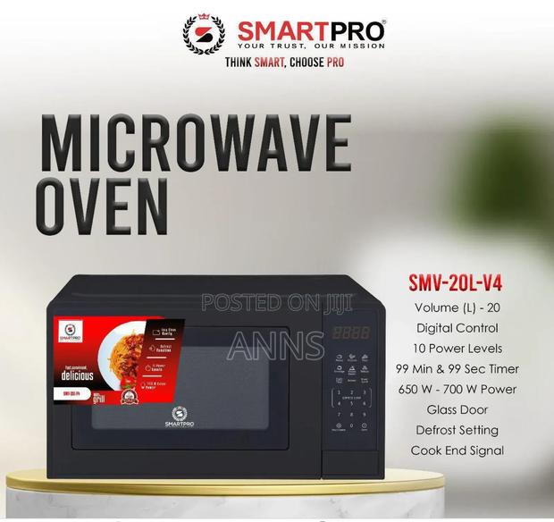 Smart Pro 20litres Microwave Oven- Black