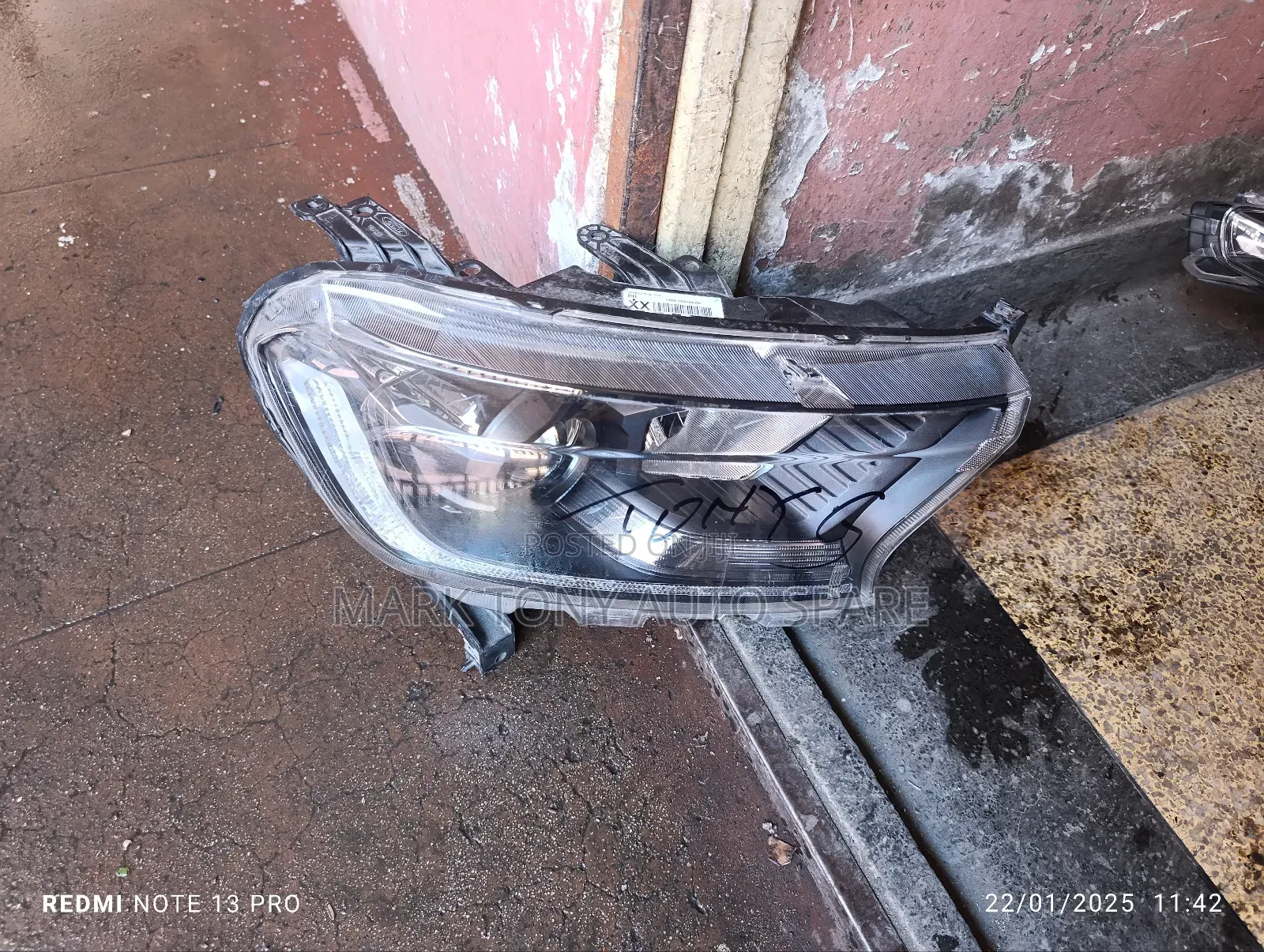 Ford Ranger 2015 Headlight Zenon 2015